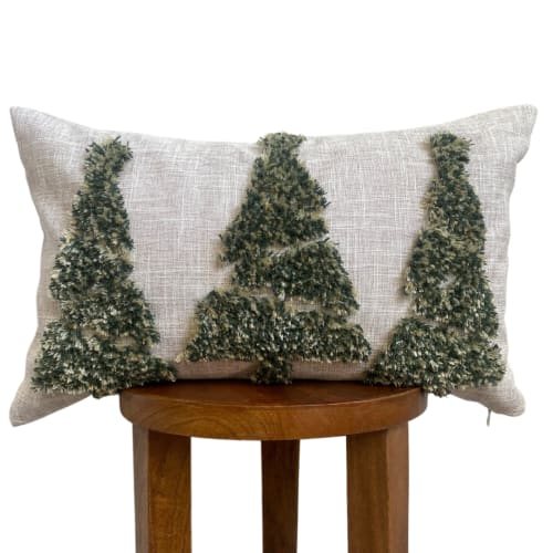 Noel Lumbar Pillow Cover | Pillows by Busa Designs