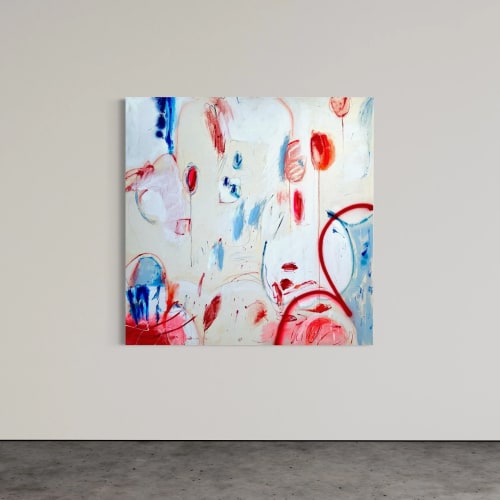 Botanica | Oil And Acrylic Painting in Paintings by Sarah Finucane