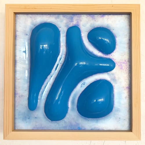 Blue Pearl | Wall Sculpture in Wall Hangings by Kelly Witmer