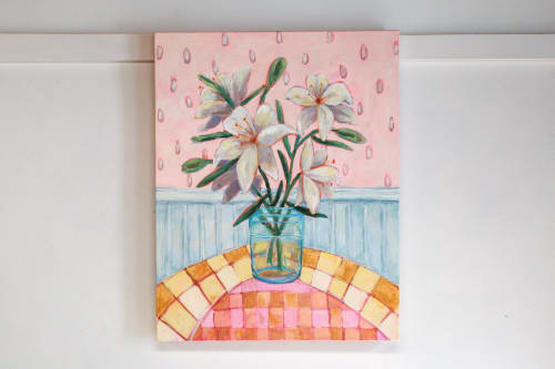 When Worries Cease | Oil And Acrylic Painting in Paintings by JoAnna Liston | Lily Field Studio