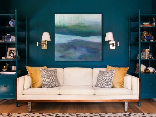 Hollow Ponds | Oil And Acrylic Painting in Paintings by Brazen Edwards Artist