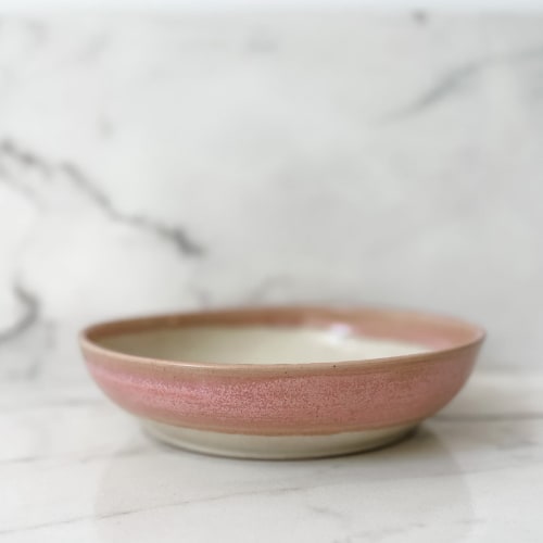 The Daily Ritual Pasta Bowl - Pink Moment Collection | Dinnerware by Ritual Ceramics Studio