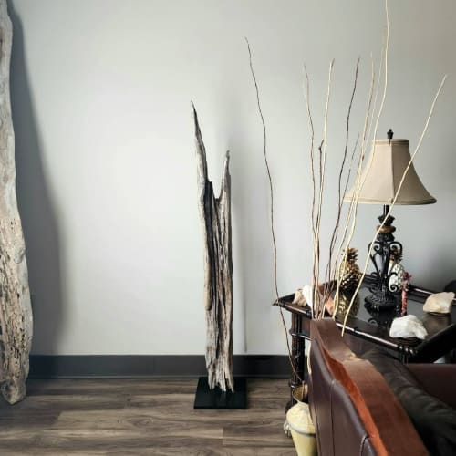 Large Rustic Driftwood Art Sculpture "I'm Worthy" | Sculptures by Sculptured By Nature  By John Walker