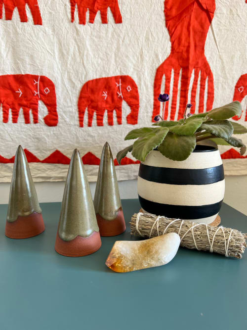 Cone Christmas Tree | Decorative Objects by Mineral Ceramics