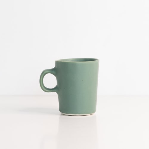 Handmade Porcelain Doubleshot Espresso Cup | Drinkware by The Bright Angle