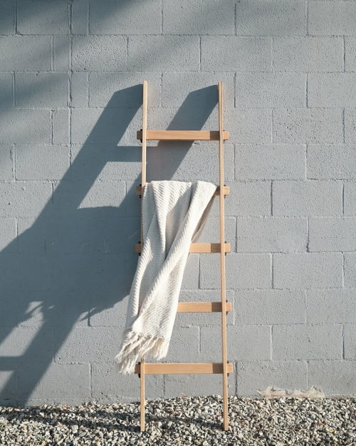 Tusked Throw Ladder V1 | Rack in Storage by Oliver Inc. Woodworking