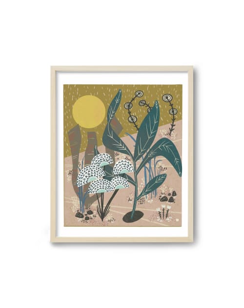 Sundown - Mid Century Botanicals | Prints by Birdsong Prints