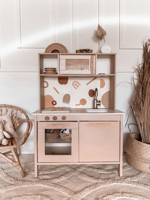 Veg-Tan Leather Handle [Flat End] | Pull in Hardware by Keyaiira | leather + fiber | Artist Studio in Santa Rosa