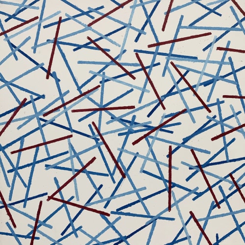 Kerplunk 20"x20" | Oil And Acrylic Painting in Paintings by Emeline Tate