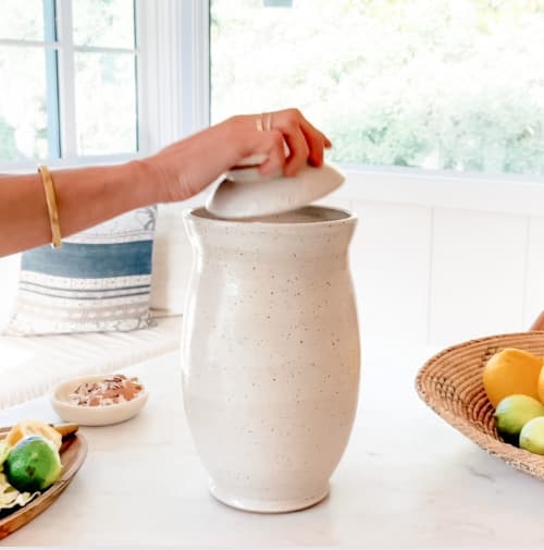 Ritual Compost Jar | Vessels & Containers by Ritual Ceramics Studio