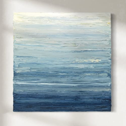 Coastal Sky | Oil And Acrylic Painting in Paintings by Teodora Guererra Fine Art