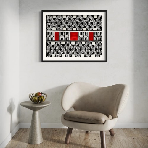 Anaconda Painting (Walamayana) | Oil And Acrylic Painting in Paintings by Anduba Brazilian Art