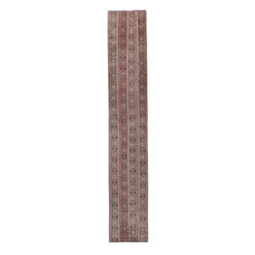 Handknotted Vintage Turkish Hallway Runner Rug | Rugs by Vintage Pillows Store