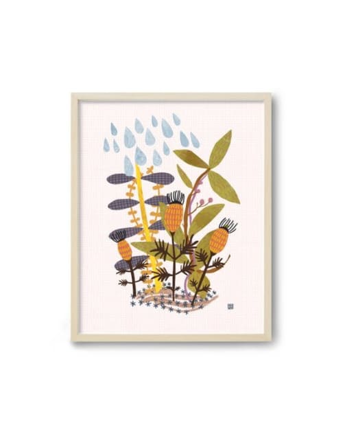 Drizzle - Mid Century Botanicals | Prints by Birdsong Prints