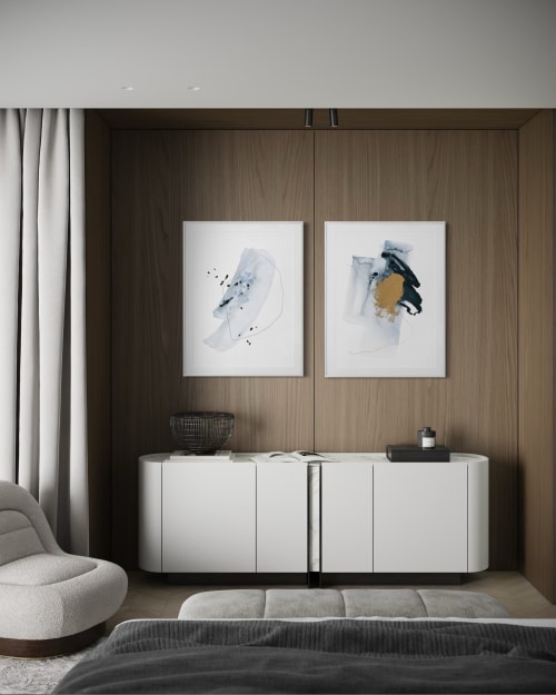 "Skipping Stones" & "Asleep In The Sun" Print Set | Prints in Paintings by Kim Knoll Art