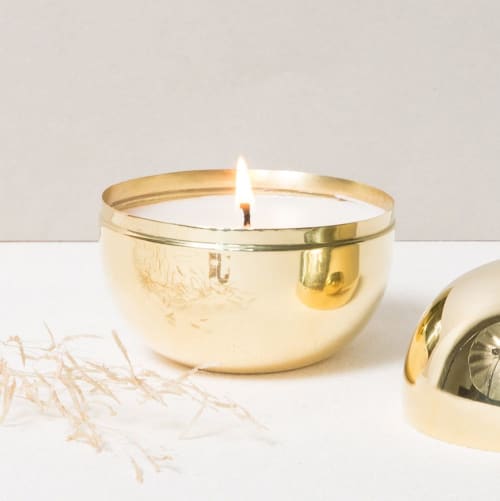 Large Sphere Candle | Candle Holder in Decorative Objects by The Collective