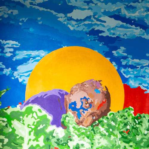 Ngwana wa lefase (Earth child) by Donald Masoga | Drawings by Hae Art Collective LLC