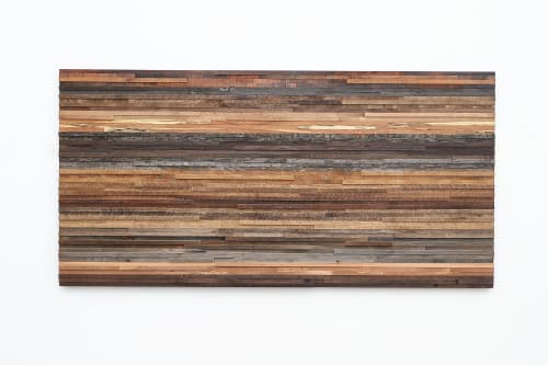Sedimentary #3 , reclaimed wood wall art | Wall Sculpture in Wall Hangings by Craig Forget