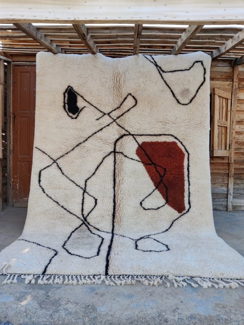 MRIRT Beni Ourain Rug “Pablo” | Area Rug in Rugs by East Perry