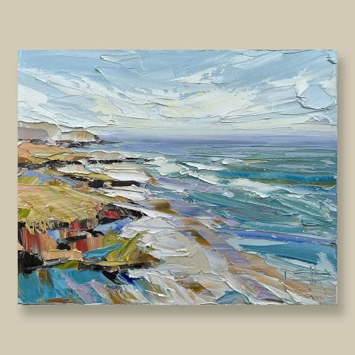 Blufflight Calm | Paintings by Lisa Elley ART