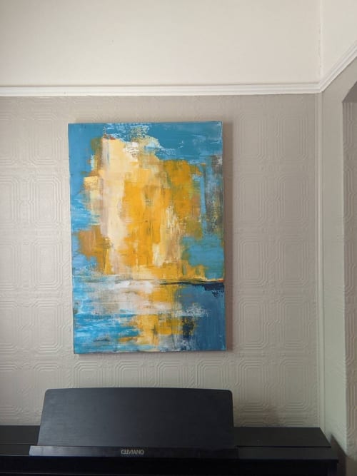 Warmth Of The Sun | Oil And Acrylic Painting in Paintings by Margaret Lipsey