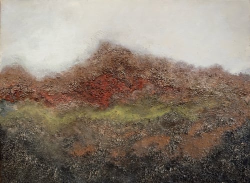 Moors In Mars | Oil And Acrylic Painting in Paintings by Elizabeth Mason