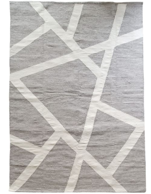 Kamilia Handwoven Wool Kilim Rug | Area Rug in Rugs by Mumo Toronto