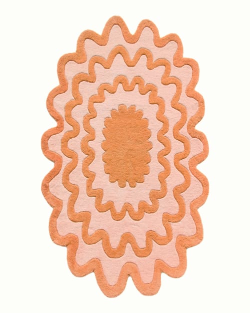 Burst Hand Tufted Rug | Area Rug in Rugs by Jubi Rugs