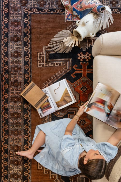 Mayada | 6'8 x 9'6 | Area Rug in Rugs by Minimal Chaos Vintage Rugs