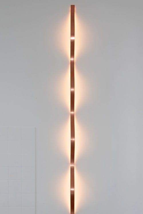Sine Light Copper | Decorative Objects by Noah B