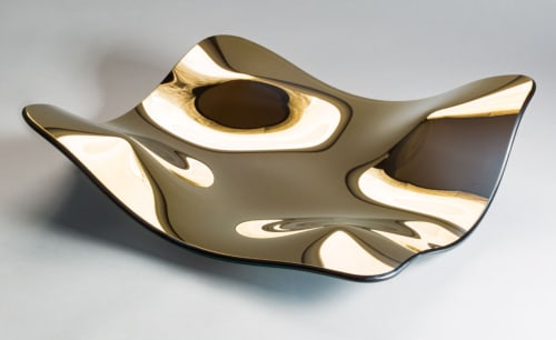 Manta Gold Platter | Serveware by PlusObject