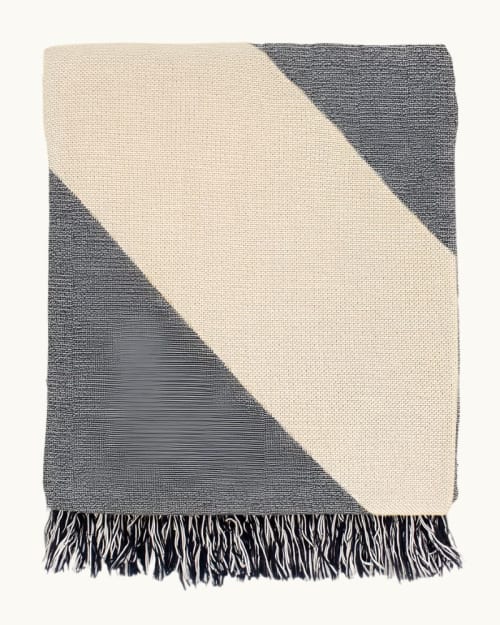 Grand Signet Throw | Linens & Bedding by Karbon Market