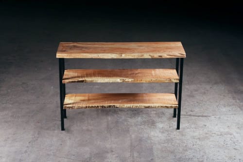 Live Edge Maple Shelving | Storage by Urban Lumber Co.