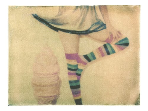 Rainbow Tights | Paintings by She Hit Pause