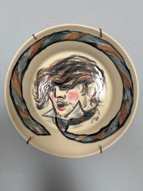 I’m Fine, How Are You? | Decorative Plate in Decorative Objects by Eric Farache Artist