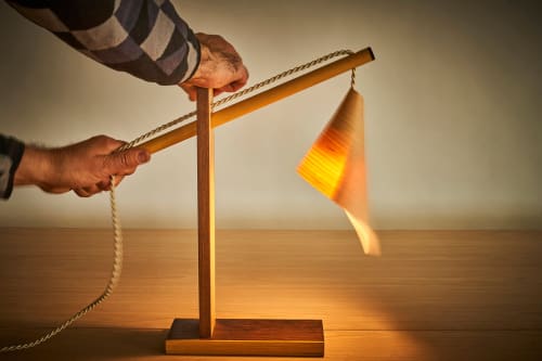 DRAPÉ 2 Table Lamp | Lamps by VANDENHEEDE FURNITURE-ART-DESIGN