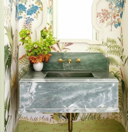 Add a Touch of Luxury to Your Bathroom with a Grey Marble Sink | Gray Marble Basin | Water Fixtures by AYMARBLEDESIGN LLC
