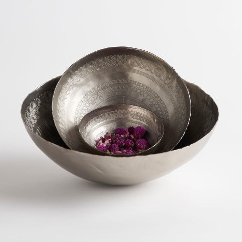 Mandala Bowls Assorted Set of 3 | Dinnerware by The Collective