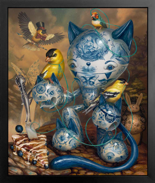 "Kitron: Part Deux" - Aluminum Edition | Paintings by Greg S
