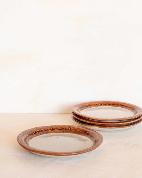 San Germán Small Plate - Brown | Ceramic Plates by MINNA