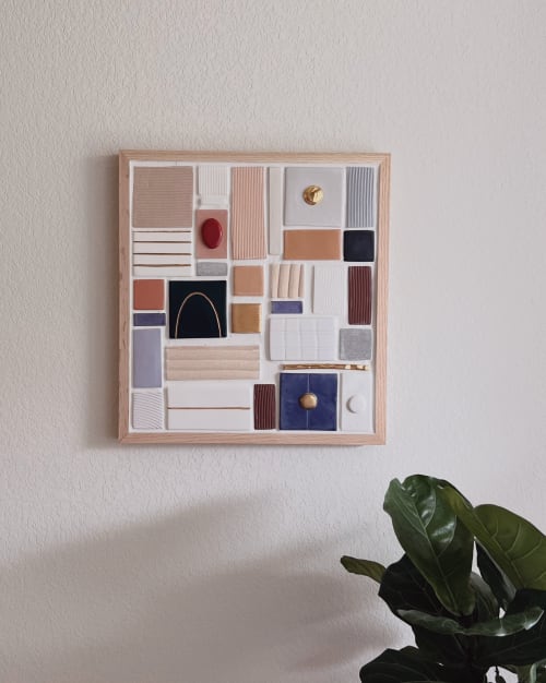 Tiled Wall Art no. 3 - APRIL 2022 Release | Ornament in Decorative Objects by Eliana Bernard