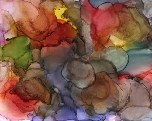 awakened transformation | Mixed Media in Paintings by Megan Spindler