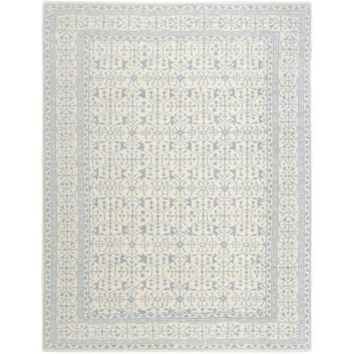 Middleton Blue Handknotted Rug | Area Rug in Rugs by Organic Weave Shop