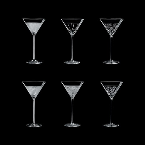 Martini | Glass in Drinkware by Oggetti Designs