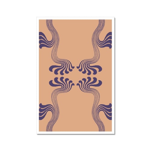 Art Nouveau Paisley no.2 Giclée Print | Prints by Odd Duck Press