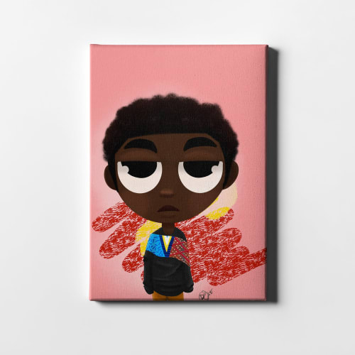 Pink Blaza | Paintings by $NP Designs