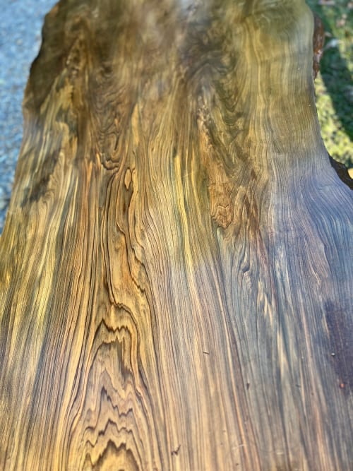 Sinker Cypress Live Edge Dining Table | Tables by Pelican State Woodworks