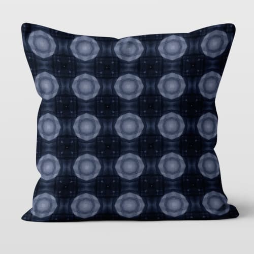 Porter Cotton Linen Throw Pillow Cover | Pillows by Brandy Gibbs-Riley