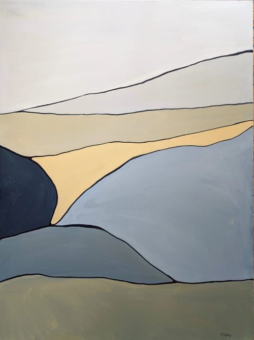 The Road That Leads Home | Oil And Acrylic Painting in Paintings by Margaret Lipsey