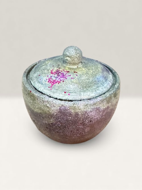 Stardust Jar | Vessels & Containers by RAW & UNIQ